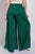 Washed Satin Wide Pants With Waist Smocked - AV Fashion’s