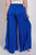 Washed Satin Wide Pants With Waist Smocked - AV Fashion’s