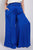 Washed Satin Wide Pants With Waist Smocked - AV Fashion’s