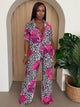 Woman's Resort Wear Pant Set - AV Fashion’s