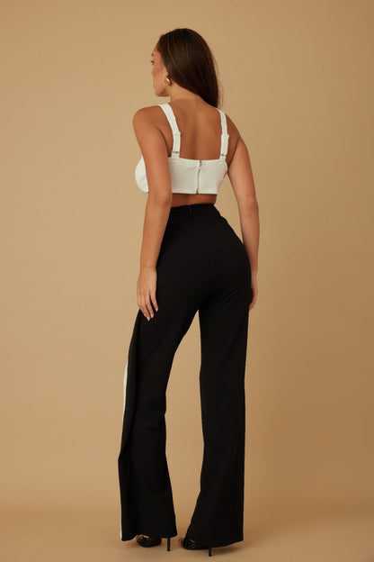 X Ribbon Open Jumpsuit - AV Fashion’s
